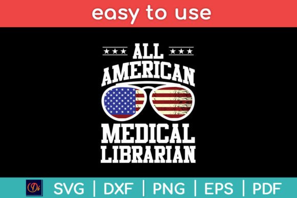 All American Medical Librarian Svg File: A Designer's Review