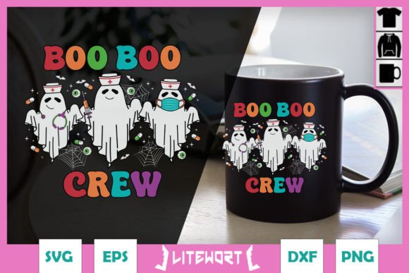 Boo Boo Crew Nurse Halloween SVG Embroidery Review