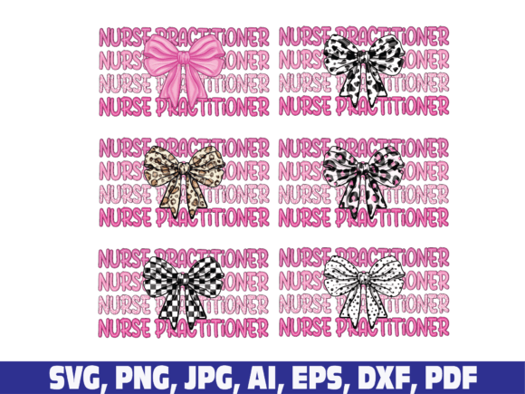Coquette Bow Nurse Practitioner SVG Review