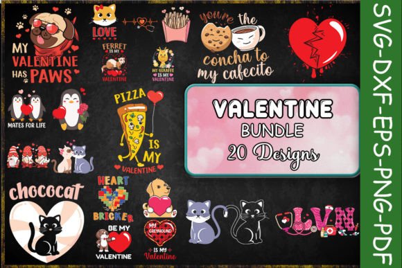 Cute Valentine SVG Bundle: An Embroidery Designer's Take