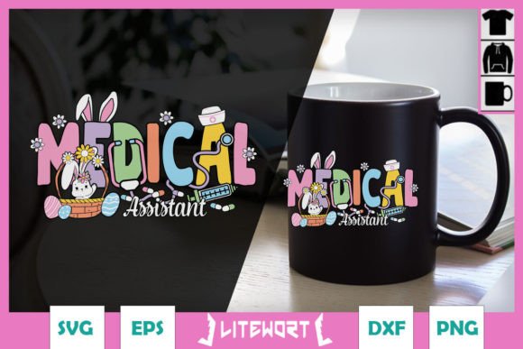 Easter Day Medical Assistant SVG Design Review