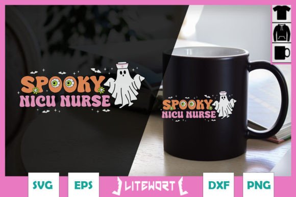 Halloween Nurse Spooky NICU Nurse SVG