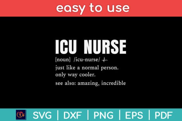 ICU Nurse Definition Svg Design: A Pro’s Take