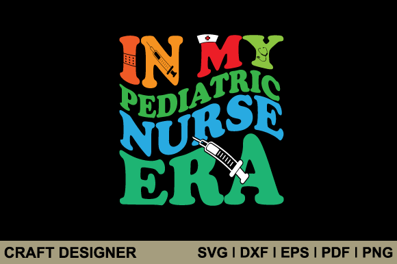 In My Pediatric Nurse Era SVG Cut File: An Embroidery Review