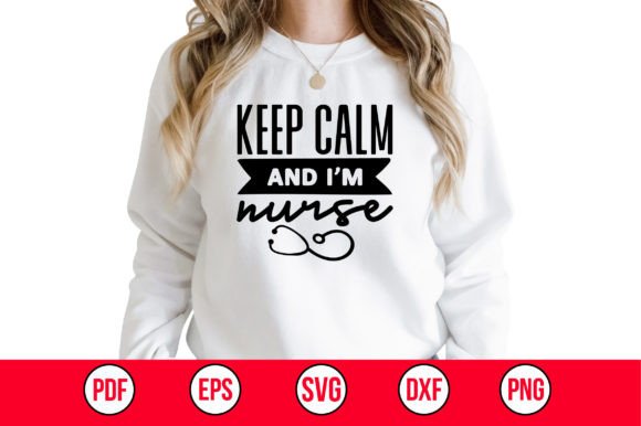 Keep Calm and I’m Nurse SVG: Real Embroidery Design Review