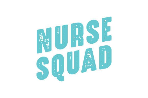 Nurse Squad SVG PNG In Real Stitches
