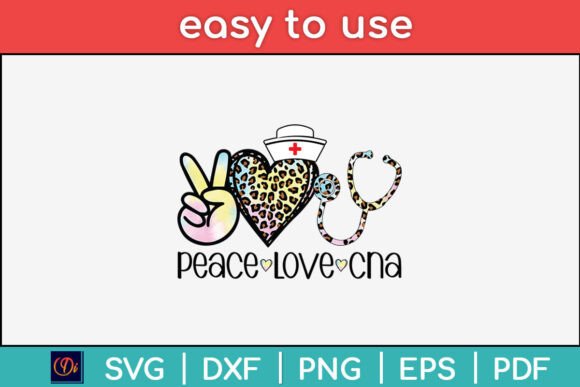 Peace Love CNA Leopard Heart Stethoscope Design Review