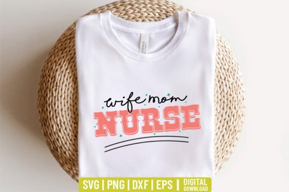 Wife Nurse - Nurse Retro SVG